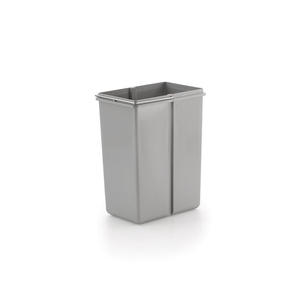 Wesco 8010124 Bacs de rechange aluminium gris 8 litres