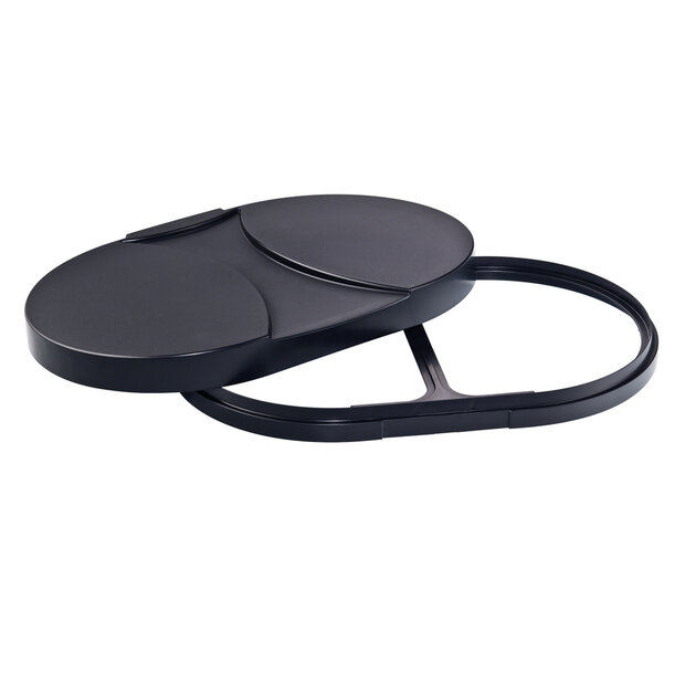 Wesco 8011814 Deckel und Oberring 170 schwarz