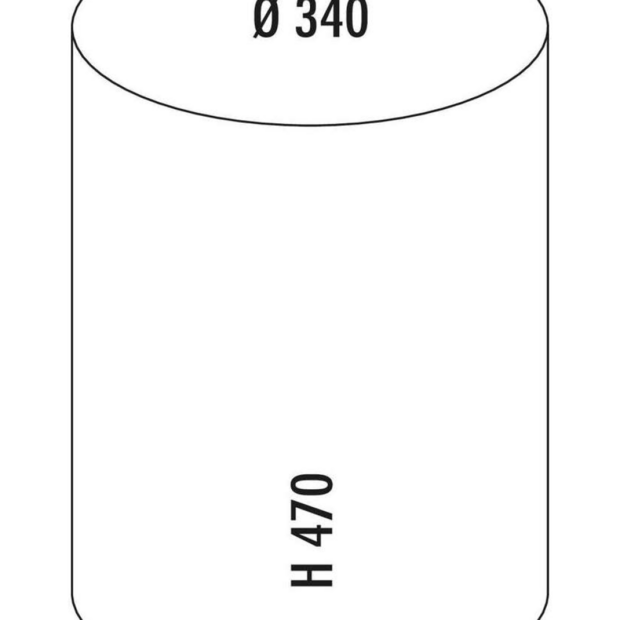 Wesco 8019007 Rondo 6 CH Anthrazit - Schwarz Matt