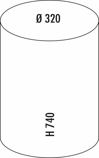 Wesco Standing Ashtray 24 New Silver