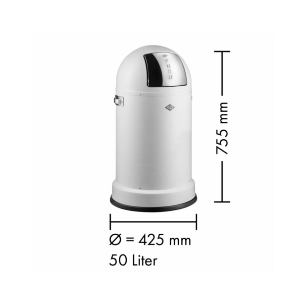 Wesco Pushboy Rot 50 L