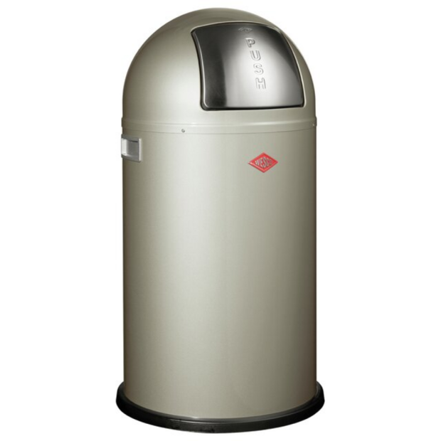 Wesco Pushboy Nieuwzilver 50 L