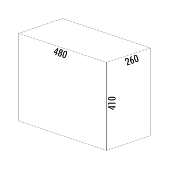 Wesco 8012074 Profile Double-Boy 410 S/300-2