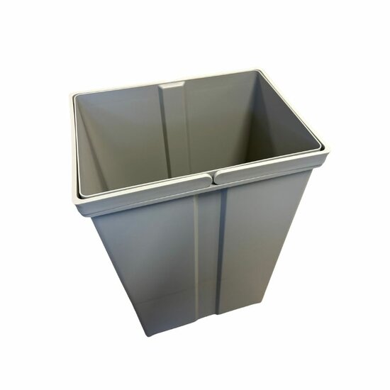 Wesco 8011494 Pullboy System Reserveeimer Aluminium Grau 29 Liter