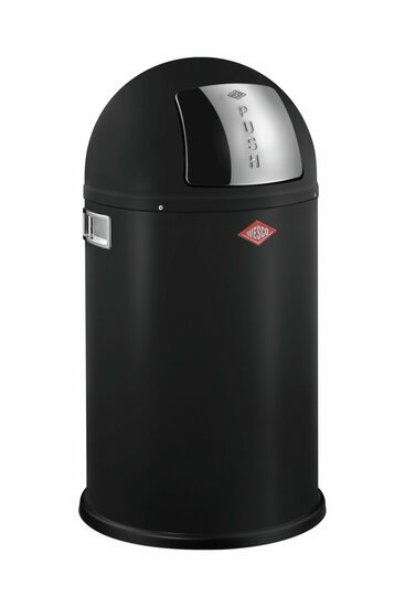 Wesco Pushboy Junior Zwart Mat 22 L