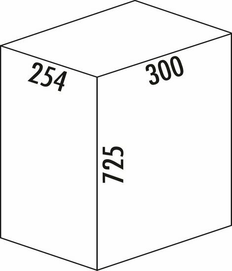 Wesco Standaschenbecher 19 mit Dach Edelstahl matt