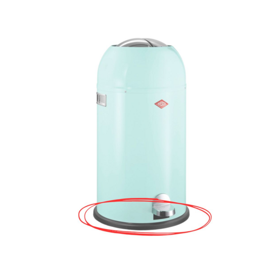 Wesco 8011853 Anneau de sol pour Kickmaster noir