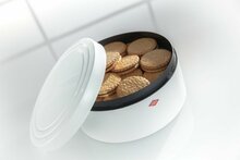 Wesco Koektrommel Classic Line Voorraadbak wit mat