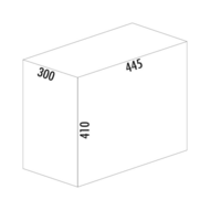 WESCO 8011916 Traditionline Double-Boy 410 X/300-2