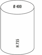 Wesco Pushboy Argent 50 L