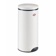 Wesco Gastro Collecteur de d&eacute;chets &agrave; p&eacute;dale 127 Blanc 22 L